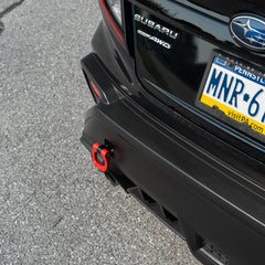 BilletWorkz Tow Hook - Subaru WRX 2022+ Rear - Gloss Red | BW-TOW-SUB-VB-R-GRED