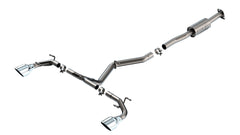 Borla ATAK Cat Back Exhaust Subaru BRZ / Toyota GR86 2022-2026 | 140910CFBA