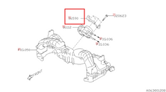 Subaru OEM Throttle Body Stay Bracket Subaru WRX 2022-2026 | 16590AA010