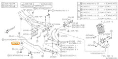 Subaru OEM Front Sway Bar Bushing (00-05 Legacy) | 20414SA000