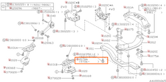 Subaru OEM Crossmember Bolt Subaru WRX 02-12 / STI 04-12 | 20540FC110