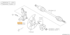 Subaru OEM Knuckle - Front Right (08-14 WRX, 05-13 LGT) | 28313AG020