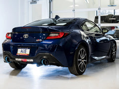 AWE Tuning Cat Back Track Edition Exhaust w/ Vapor Blue Tips Subaru BRZ / Toyota GR86 / 86 / Scion FR-S 2013-2026 | 3020-39279
