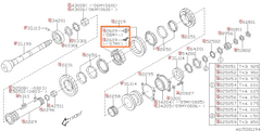 Subaru OEM Insert Shifting 1ST and 2ND Subaru WRX 2015-2021 / STI 2004-2021 | 32609AA062
