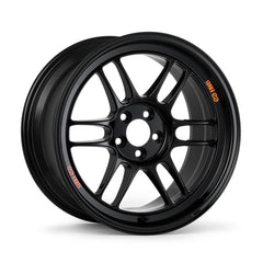 Enkei RPF1 17x9 5x100 +35mm Offset Cast Wheel - F1 Gloss Black | 3797908035F1B