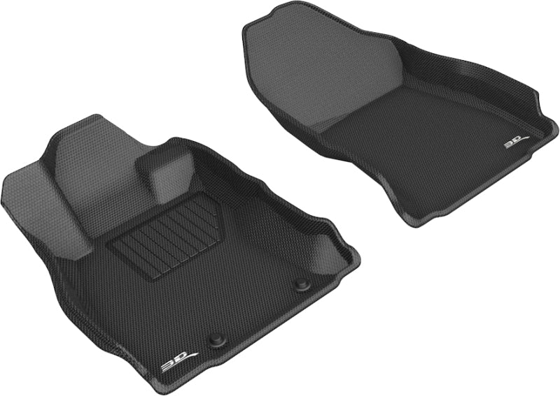 3D MAXpider Kagu 1st Row Floormat Black Subaru Forester 2019-2024 | L1SB02411509