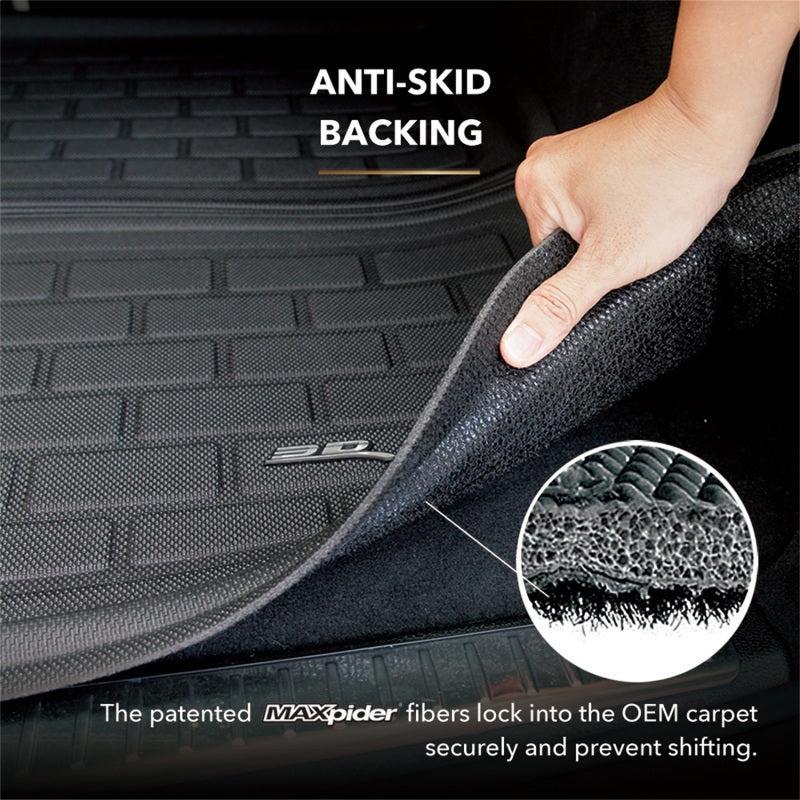 3D MAXpider Kagu Cross Fold Cargo Liner Black Subaru Outback 2020-2025 | M1SB0281309