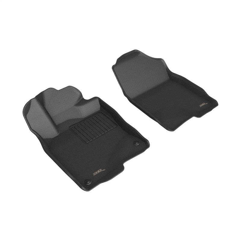 3D MAXpider Kagu Floor Mats Front Row Black Honda Civic Si / Type R 2022-2026 | L1HD11911509
