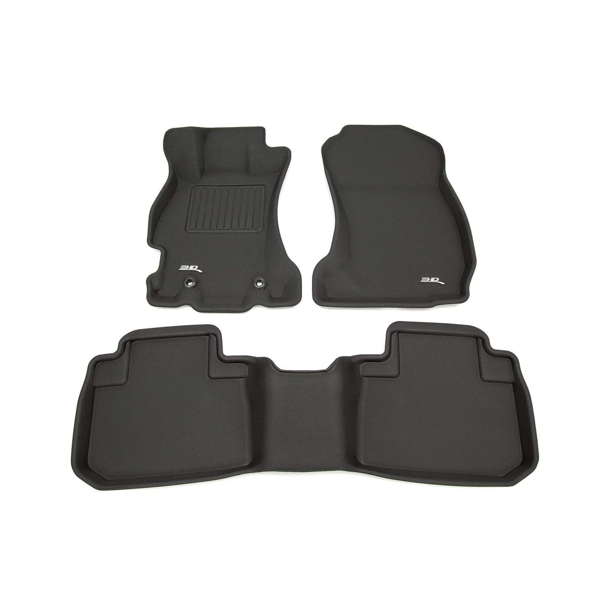 3D Maxpider Heavy Duty All Weather Front Floor Mats Subaru Forester 2014-2018 | L1SB00911509