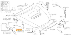 Subaru OEM Hood Strut - Front Right | 57259AJ02A