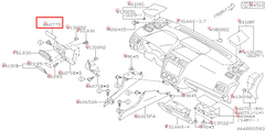 Subaru OEM Ornament Panel (Driver) Subaru Crosstrek 2016-2017 | 66077FJ350