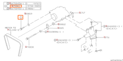 Subaru OEM Alternator Bolt | 800708610