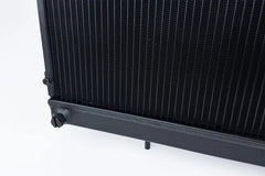 CSF High Performance Aluminum Radiator Black Nissan R32 GT-R / GTS 1989-1994 | 7229B