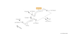 Subaru OEM Heater Hose - Outlet (15-19 Legacy - 36D) | 72421AL01B