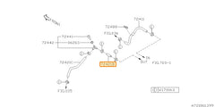 Subaru OEM Heater Hose (13-20 BRZ) | 72421CA000