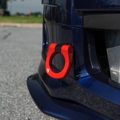BilletWorkz Tow Hook Front - Gloss Red Subaru WRX / STI 2008-2014 | BW-TOW-SUB-GR-F-GRED
