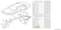 Subaru OEM Cowl Clip - Outer (92-00 Impreza) | 91167AA000