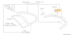 Subaru OEM Cowl Clip - Inner (92-00 Impreza) | 91167AA120