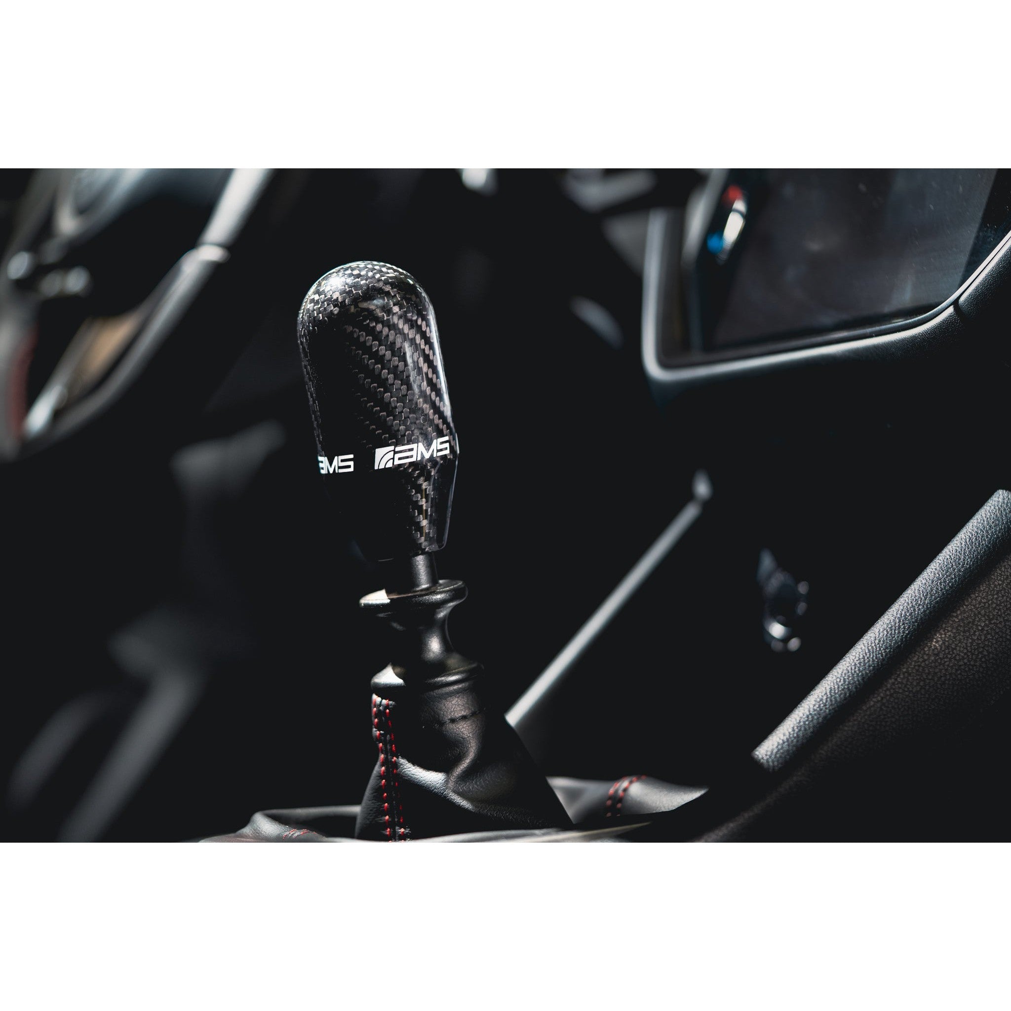 AMS Carbon Fiber Shift Knob 6 Speed Subaru WRX 2015-2026 / STI 2004-2021 | AMS.50.06.0004-1