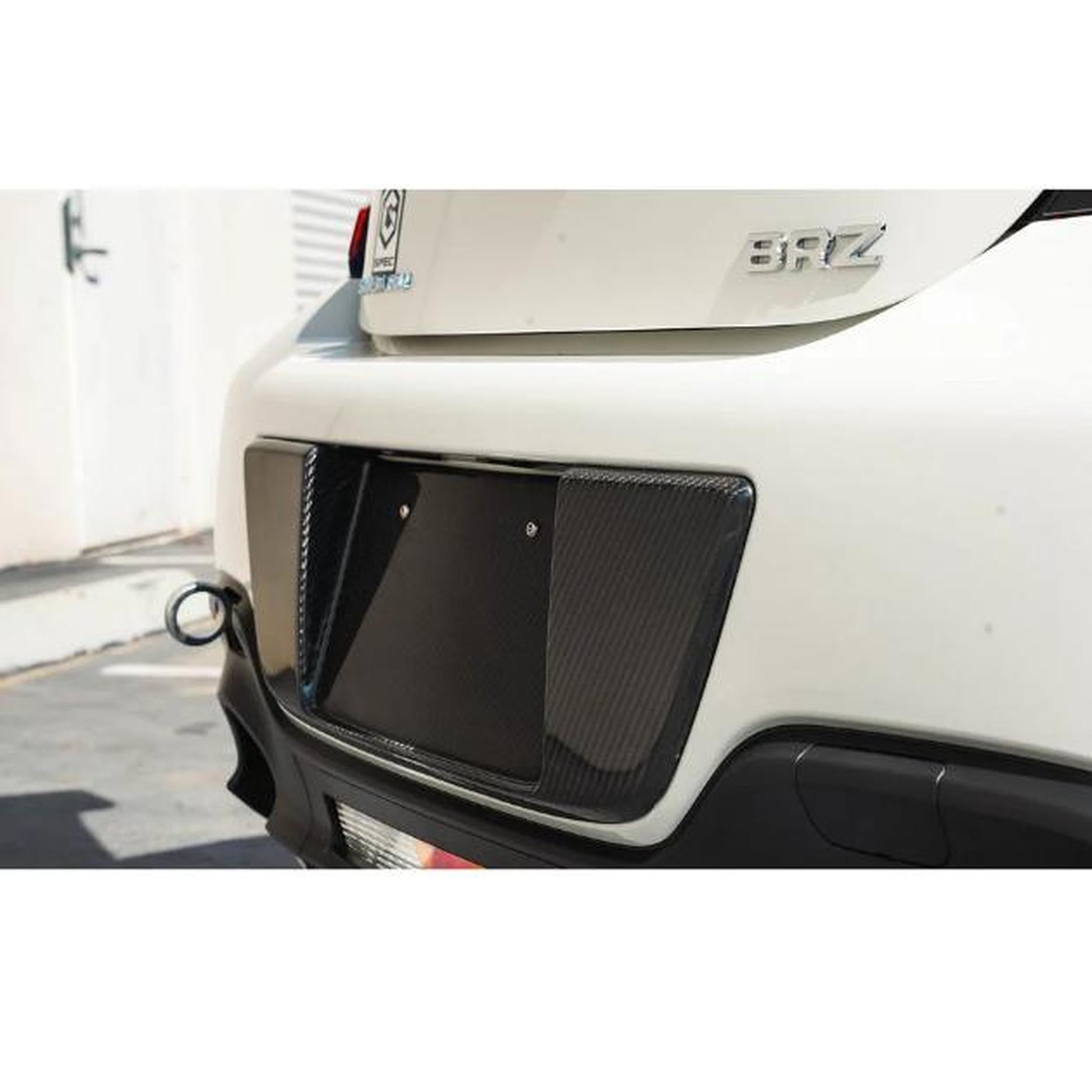 APR Carbon Carbon Fiber License Plate Frame Toyota GR86/ Subaru BRZ 2022-2026 | CBX-GRBRZLIC