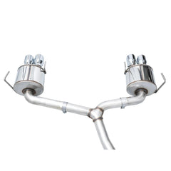 AWE Touring Edition Cat Back Exhaust Chrome Silver Quad Tips Subaru WRX 2022-2026 | 3015-42979