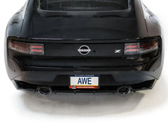 AWE Tuning Cat Back Touring Exhaust w/ Chrome Silver Tips Nissan Z 2023-2025 | 3015-32400