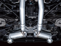 AWE Tuning Cat Back Touring Exhaust w/ Chrome Silver Tips Nissan Z 2023-2025 | 3015-32400