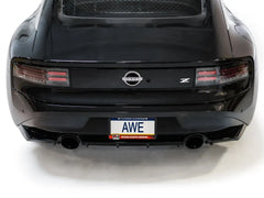 AWE Tuning Cat Back Touring Exhaust w/ Diamond Black Tips Nissan Z 2023-2025 | 3015-33400