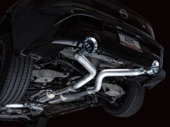AWE Tuning Cat Back Track Edition Exhaust w/ Chrome Silver Tips Nissan Z 2023-2025 | 3020-32400