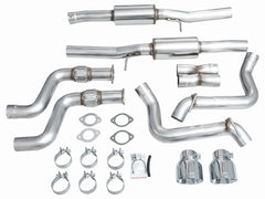 AWE Tuning Cat Back Track Edition Exhaust w/ Chrome Silver Tips Nissan Z 2023-2025 | 3020-32400