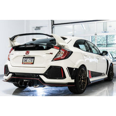 AWE Tuning Touring Edition Cat Back Exhaust w/ Black Tips Honda Civic Type R 2017-2021 | 3015-43000