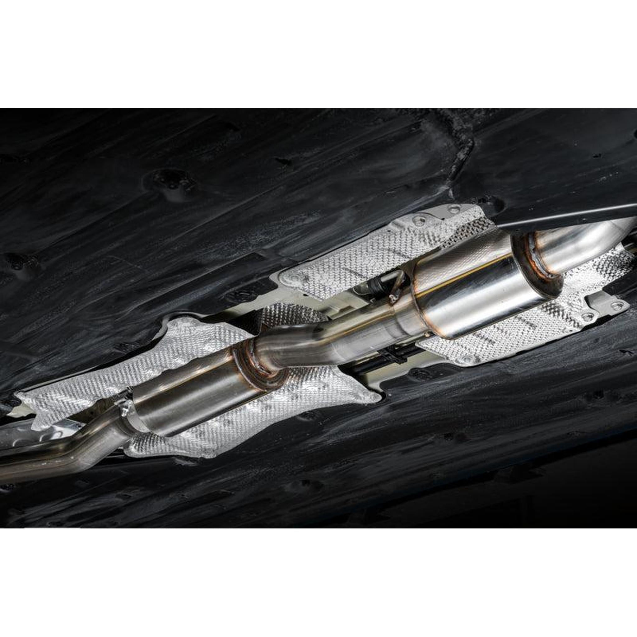 AWE Tuning Touring Edition Cat Back Exhaust w/ Black Tips Honda Civic Type R 2017-2021 | 3015-43000