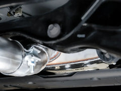 AWE Tuning Touring Edition Cat Back Exhaust w/ Triple Chrome Silver Tips Honda Civic Type R 2023-2025 | 3015-52287