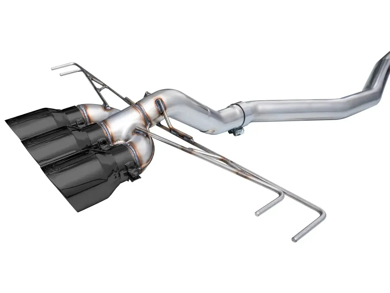 AWE Tuning Track Edition Cat Back Exhaust w/ Triple Diamond Black Tips Honda Civic Type R 2023-2025 | 3020-53287