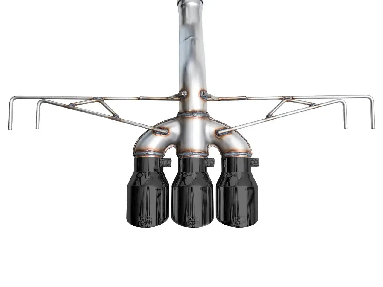 AWE Tuning Track Edition Cat Back Exhaust w/ Triple Diamond Black Tips Honda Civic Type R 2023-2025 | 3020-53287