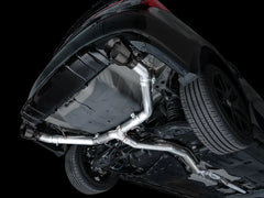 AWE Tuning Track Edition Catback Exhaust Dual Diamond Black Tips Honda Civic Si 2022-2026 | 3020-33331