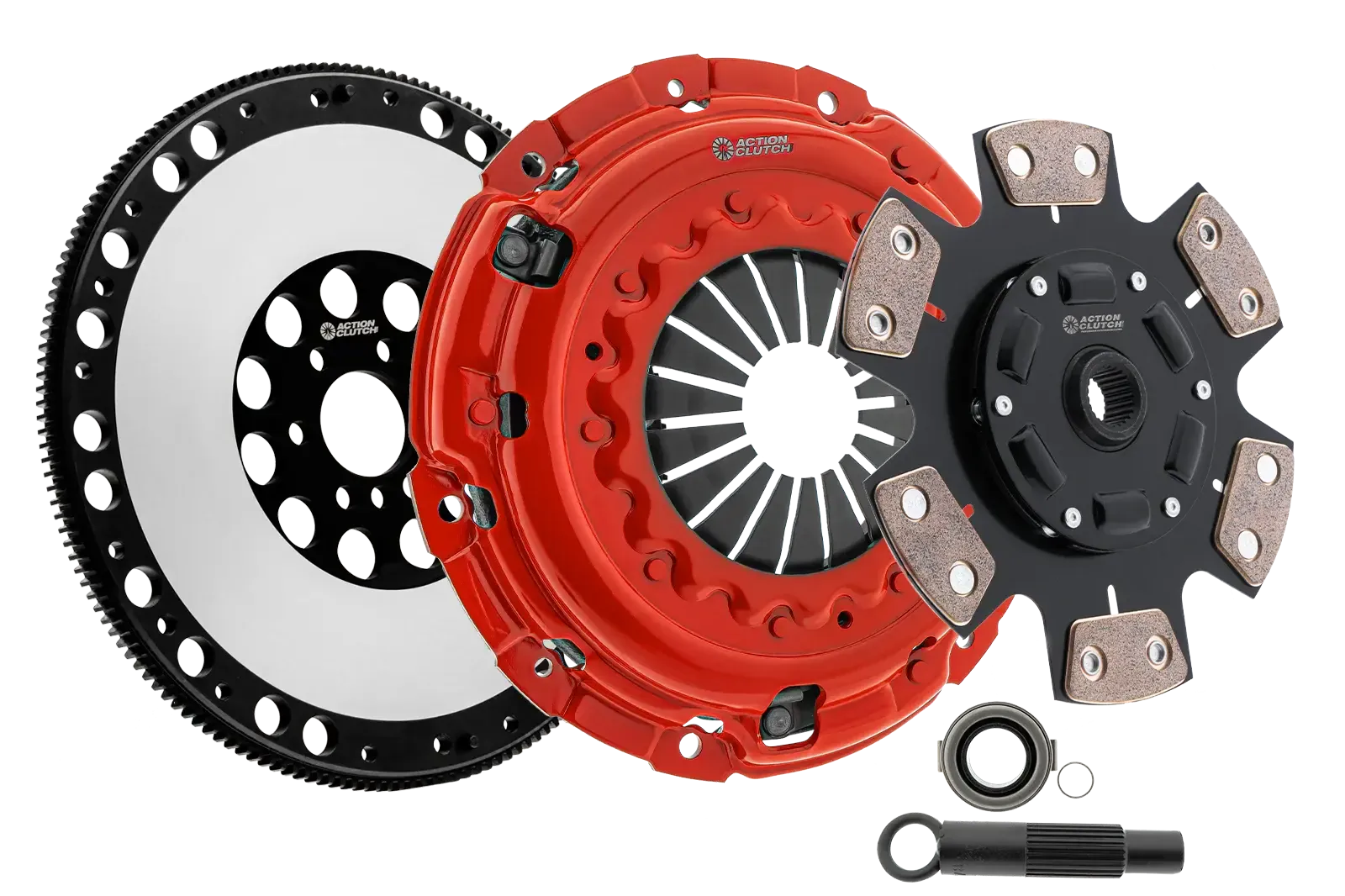 Action Clutch Stage 3 1MS Single Clutch Kit w/ Lightweight Flywheel Subaru WRX 2018-2021 | ACR-1818-FW