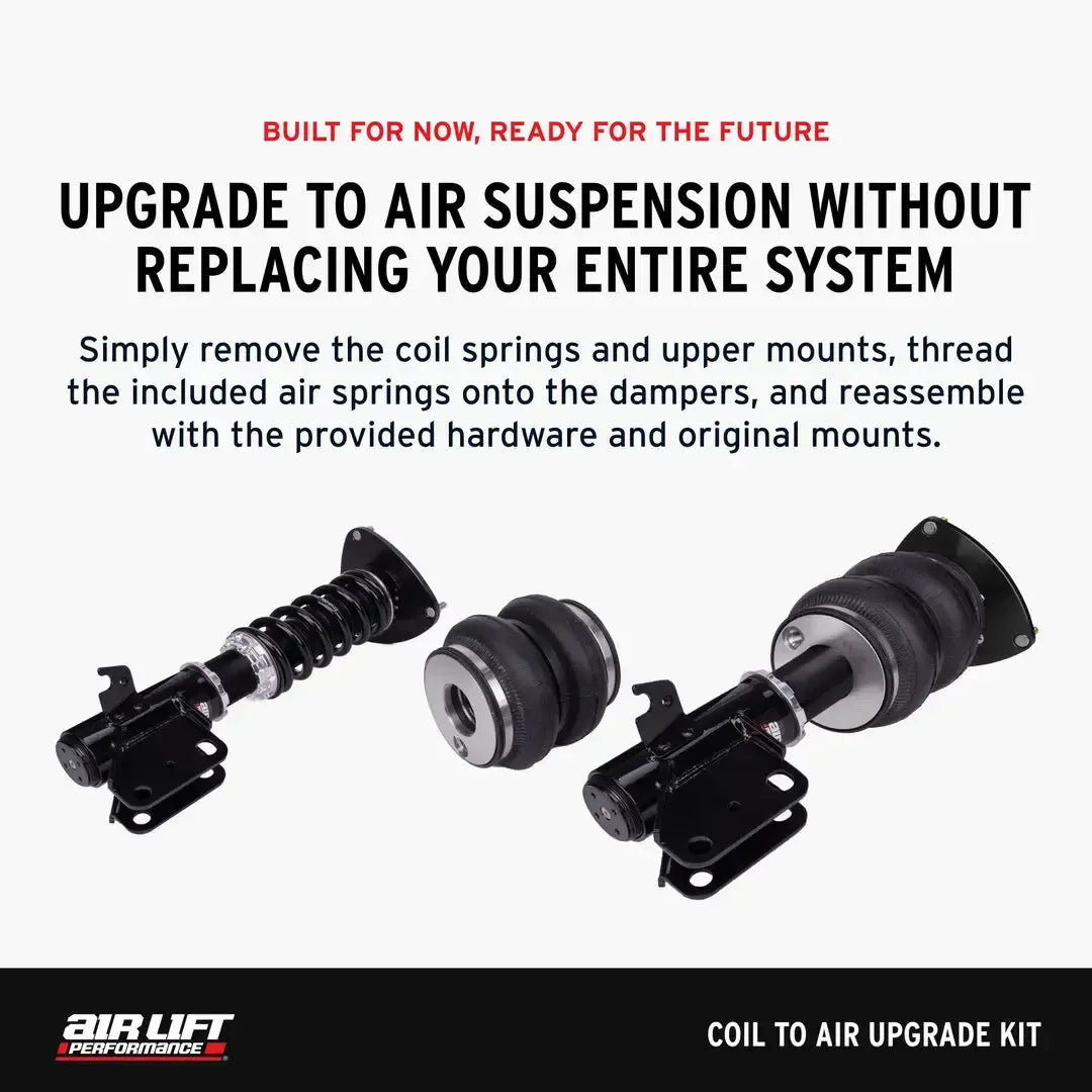 Air Lift Coilover to Air Upgrade Kit Infiniti G37 / Nissan 370Z / Z 2007-2026 | 83010