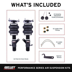 Air Lift Performance Front Air Suspension Kit Subaru BRZ 13-26 / Toyota 86/GR86 17-26 / Scion FR-S 13-16 | 76006