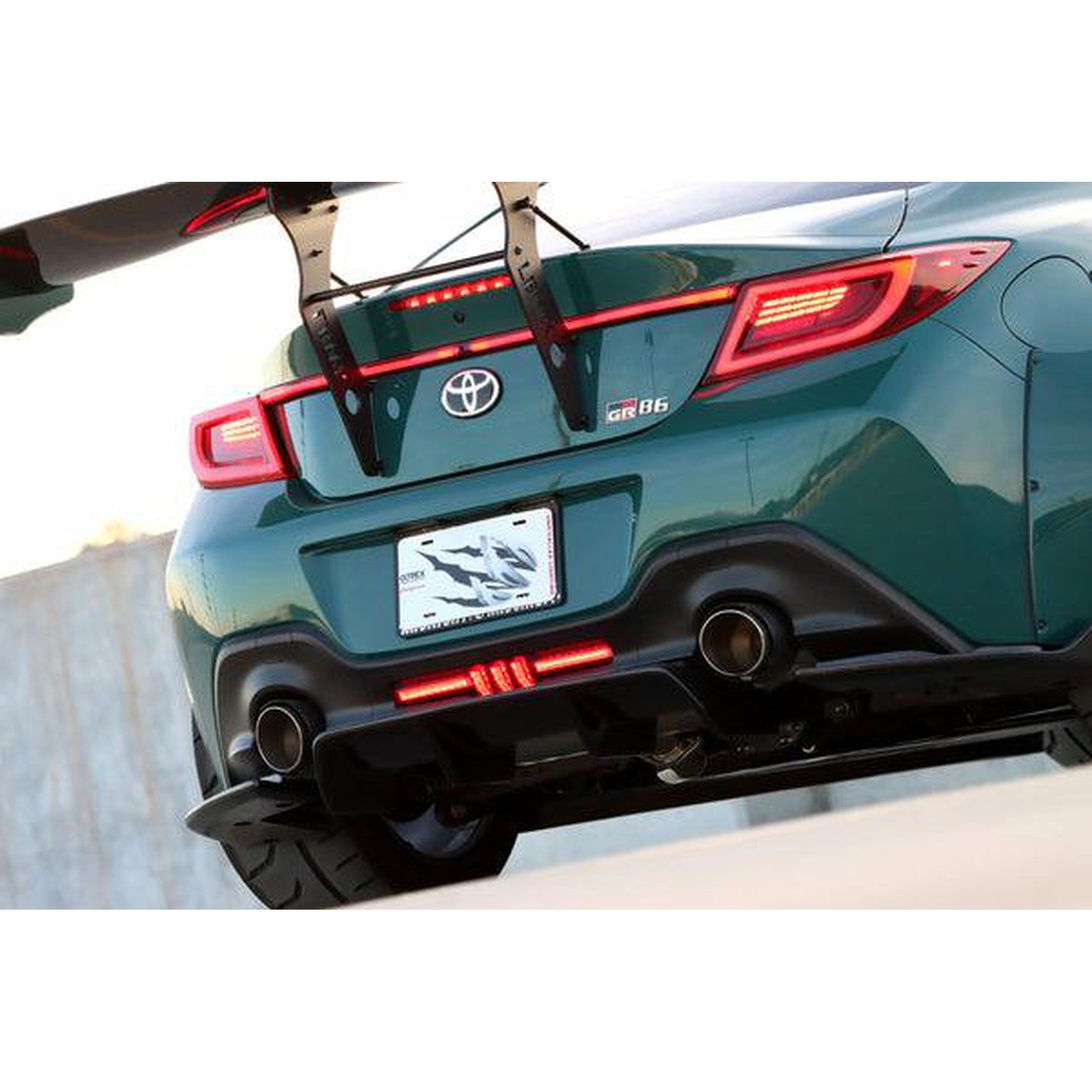 AlphaRex LUXX LED Taillights Alpha-Black Subaru BRZ / Toyota GR86 2022-2026 | 675040