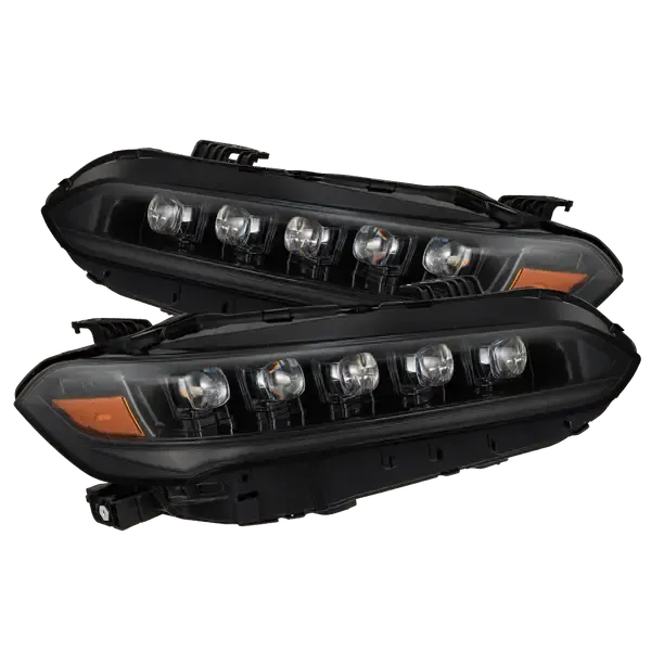 AlphaRex NOVA LED Headlights Alpha Black Honda Civic Type R / Civic Si 2023-2026 | 880349