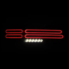 AlphaRex NOVA Quad-Loop Prismatic LED Tail Lights Alpha Black w/ Smoked Lens Nissan Z 2023-2025 | 691022