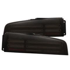 AlphaRex NOVA Quad-Loop Prismatic LED Tail Lights Alpha Black w/ Smoked Lens Nissan Z 2023-2025 | 691022