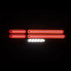 AlphaRex NOVA Quad-Loop Prismatic LED Tail Lights Black w/ Smoked Lens Nissan Z 2023-2025 | 691012