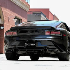AlphaRex NOVA Quad-Loop Prismatic LED Tail Lights Black w/ Smoked Lens Nissan Z 2023-2025 | 691012