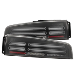 AlphaRex NOVA Quad-Loop Prismatic LED Tail Lights Black w/ Smoked Lens Nissan Z 2023-2025 | 691012