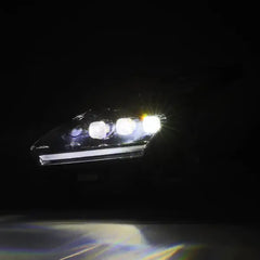AlphaRex NOVA-Series LED Projector Headlights Alpha-Black Nissan GT-R 2009-2024 | 880360