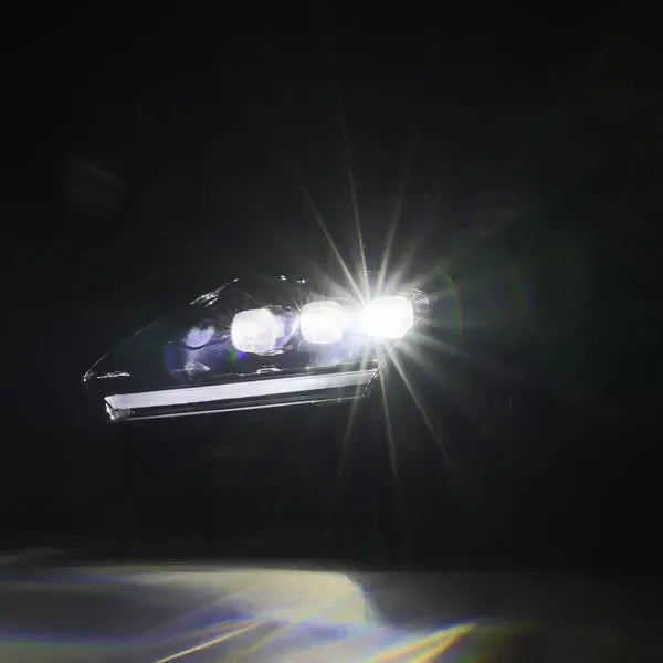 AlphaRex NOVA-Series LED Projector Headlights Alpha-Black Nissan GT-R 2009-2024 | 880360