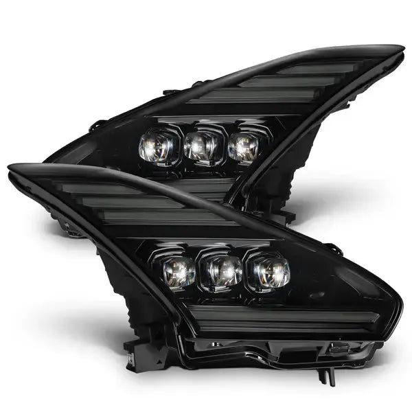 AlphaRex NOVA-Series LED Projector Headlights Alpha-Black Nissan GT-R 2009-2024 | 880360