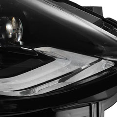 AlphaRex NOVA-Series LED Projector Headlights Alpha Black w/ Sequential Signal Nissan Z 2023-2025 | 880494